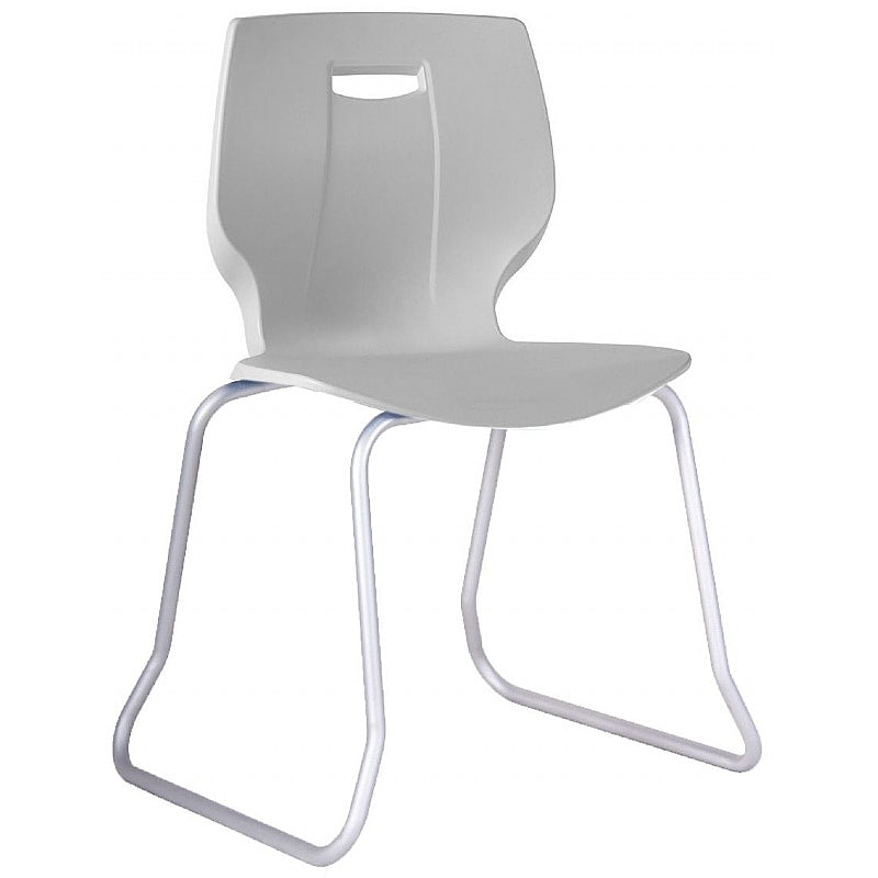 Geo Skid Base Stacking Poly Chair