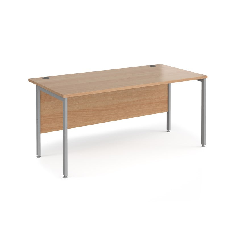 Maestro 25 H Frame Straight Desk  (Available in 6 sizes)