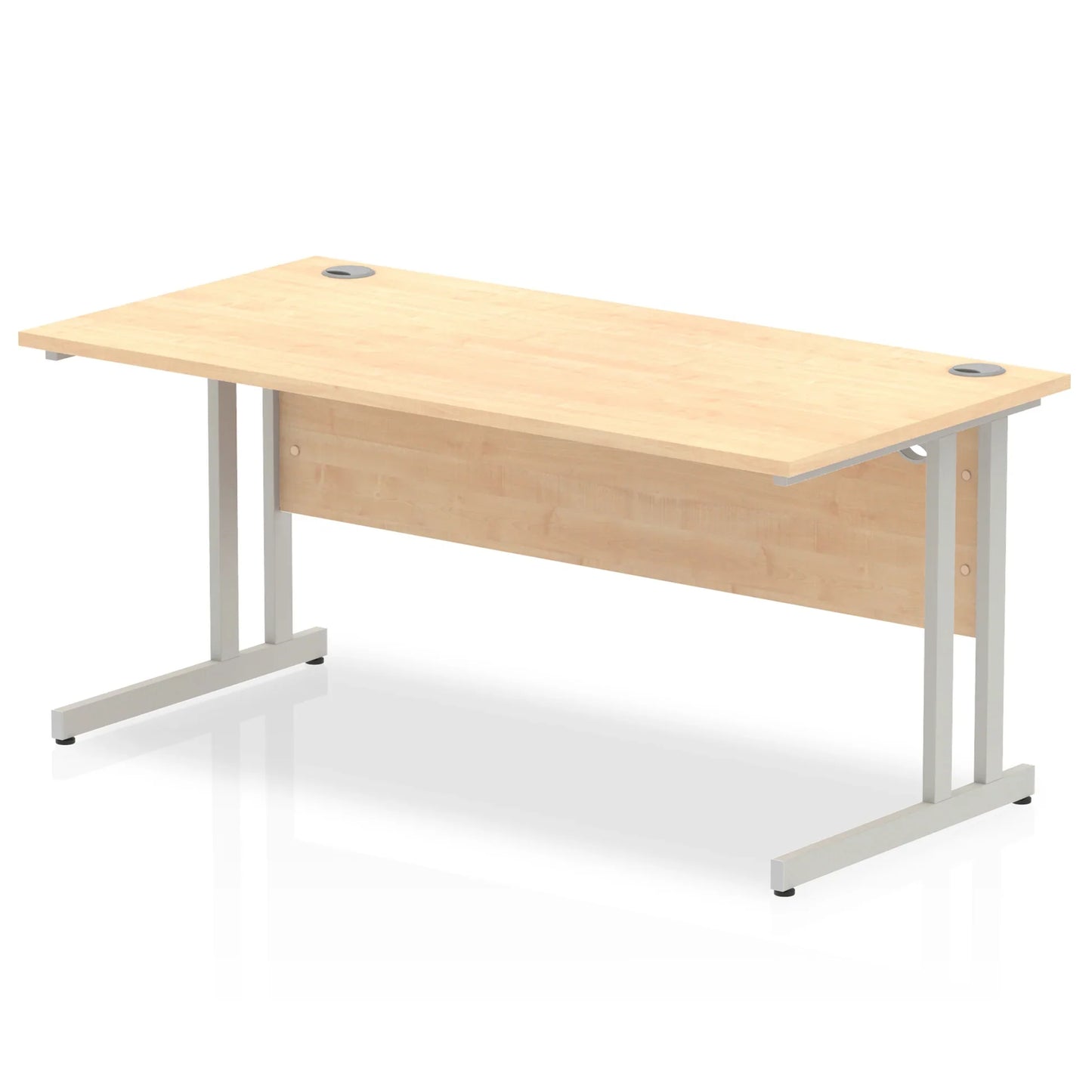 Impulse Cantilever Rectangular Desk W1200 / W1400 / W1600 / W1800