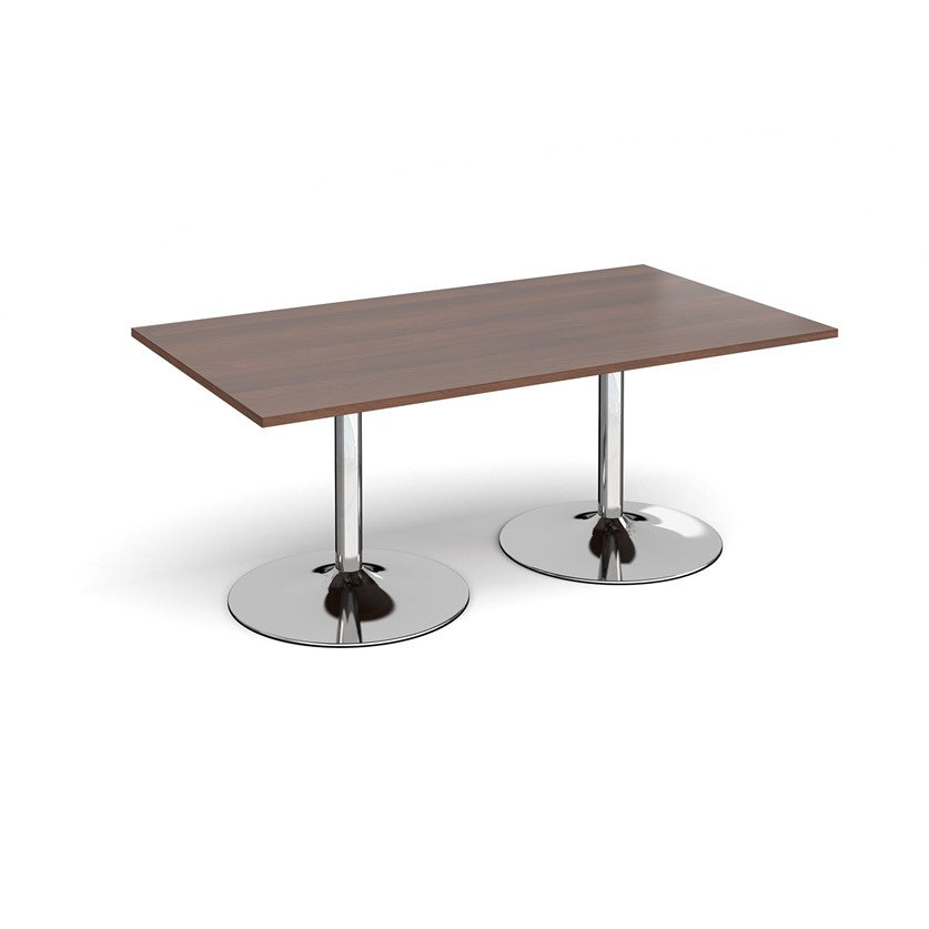 Trumpet Base Boardroom Rectangular Table (Available in 1800 or 2000mm)