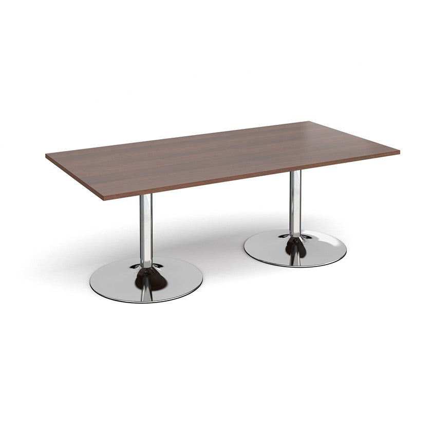 Trumpet Base Boardroom Rectangular Table (Available in 1800 or 2000mm)