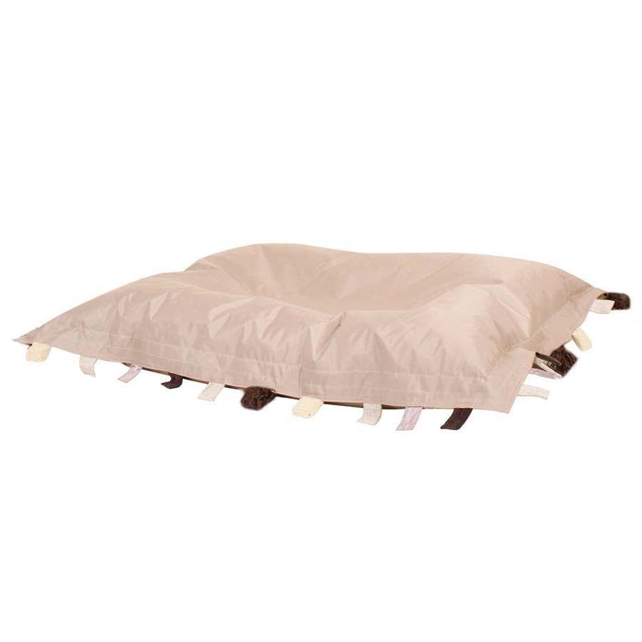 Sensory Touch Tags Bean Bag Floor Cushion Natural