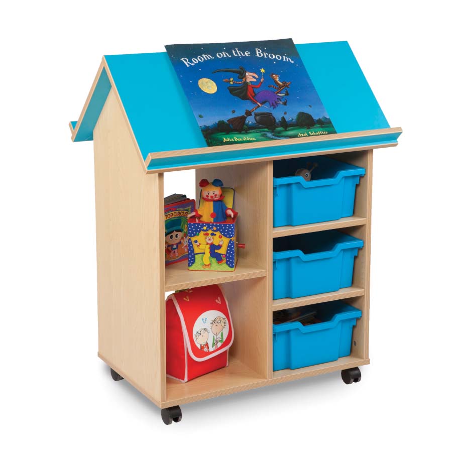 Bubblegum Library Storage Units