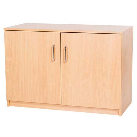 Smart Storage 750Mm Wide Low Cupboard With Locking Doors