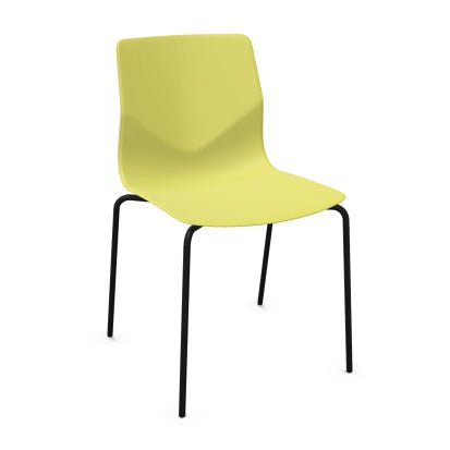 FourSure® 44 polypropylene 4 leg stacking chair