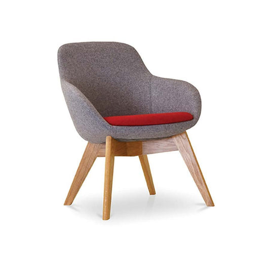 Snug Tub Chair Wooden 4 Leg