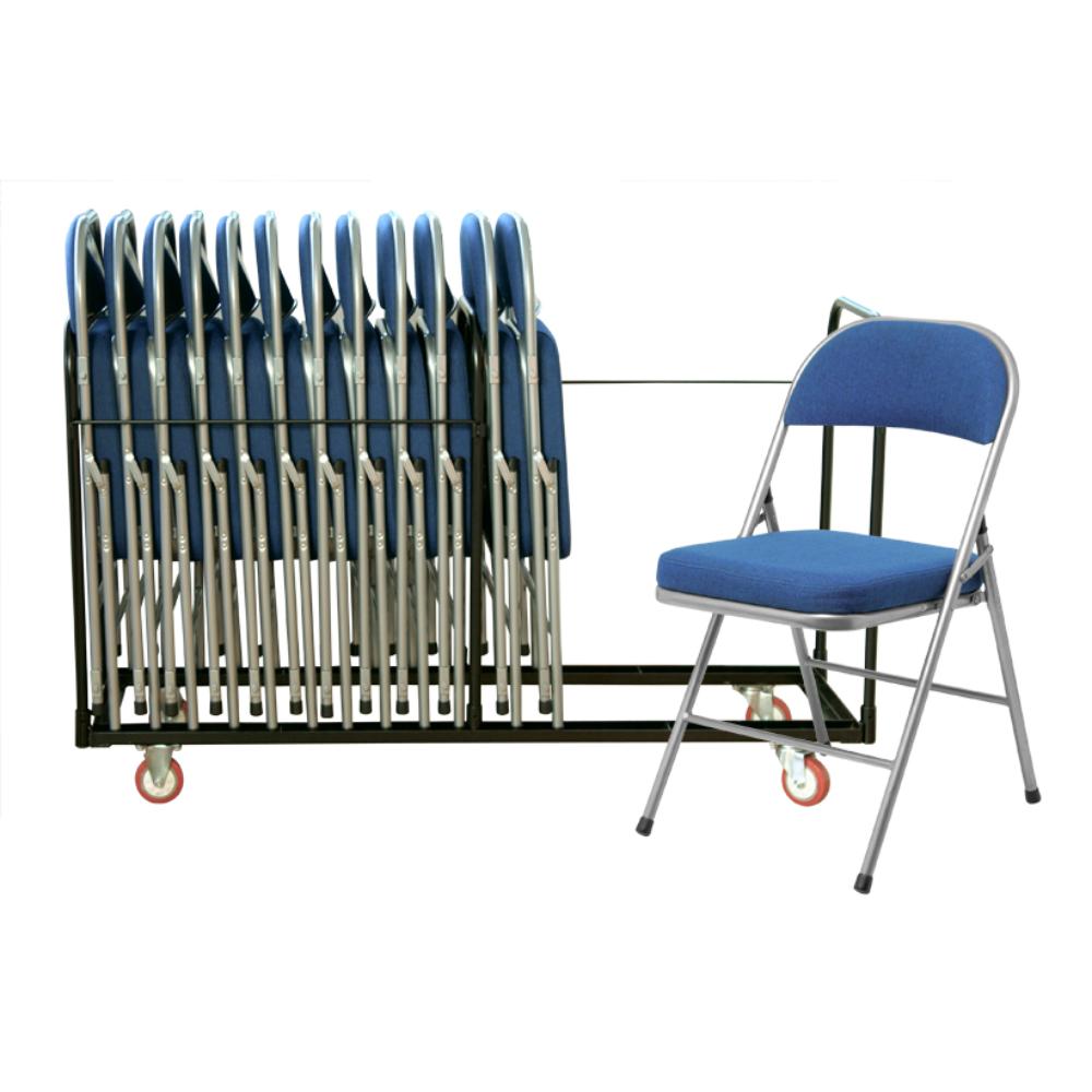 Comfort Deluxe Metal Folding Chair With Padded Seat & Back