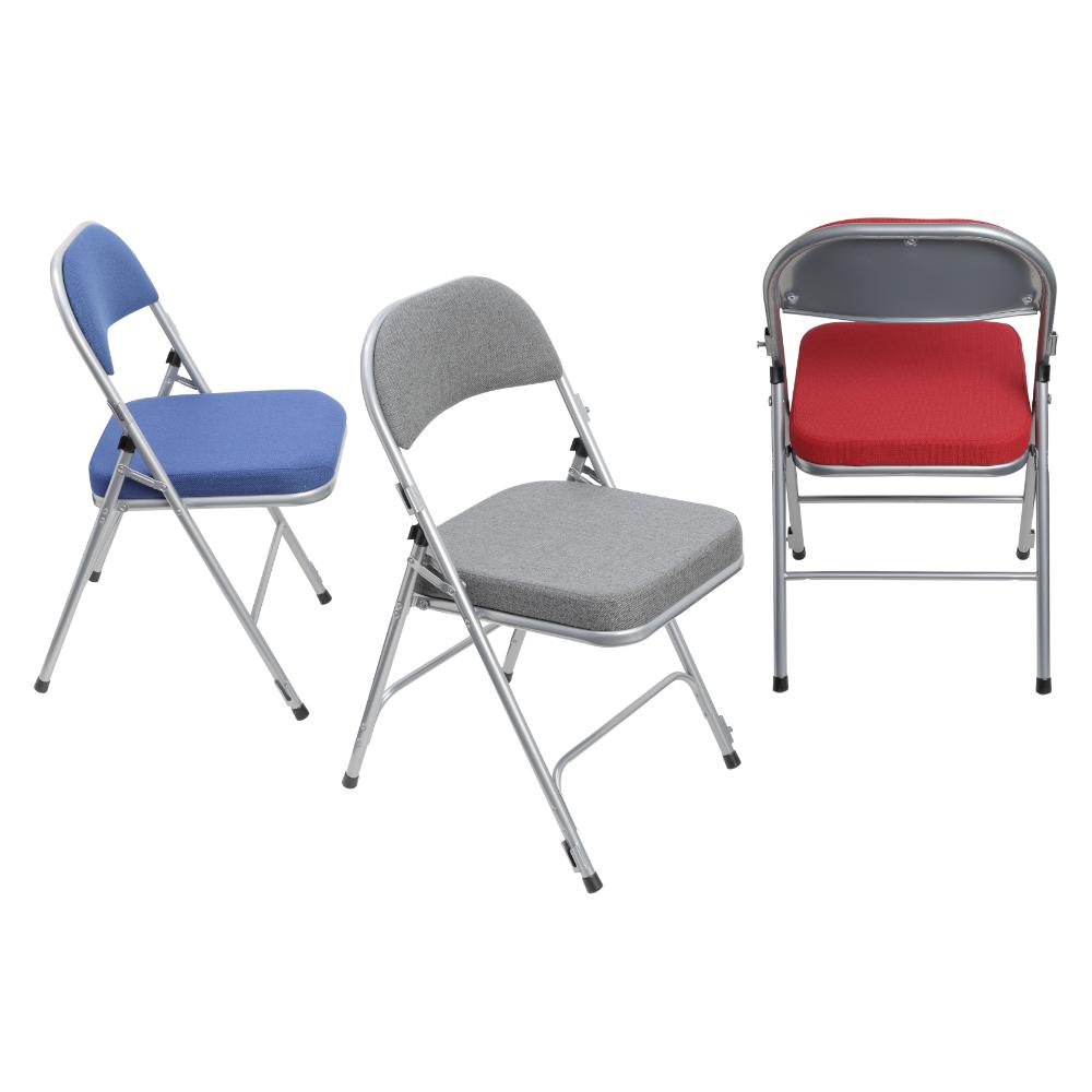 Comfort Deluxe Metal Folding Chair With Padded Seat & Back