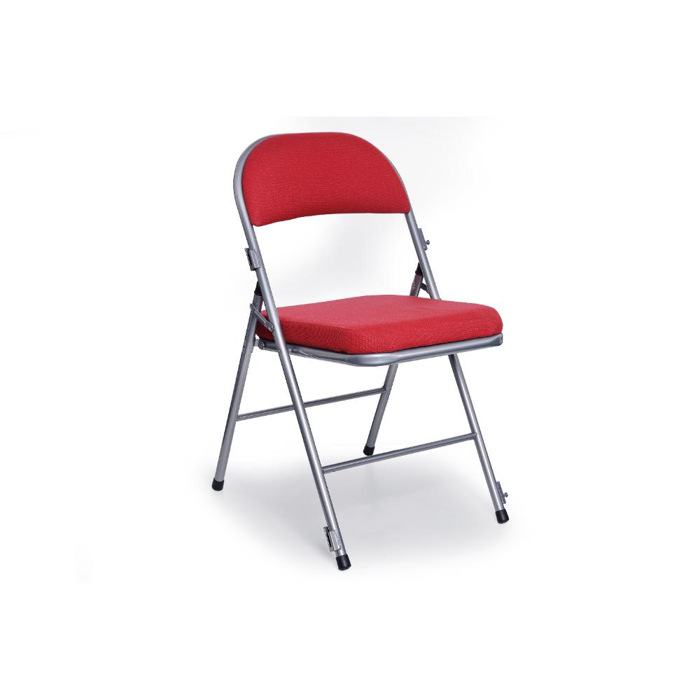 Comfort Deluxe Metal Folding Chair With Padded Seat & Back