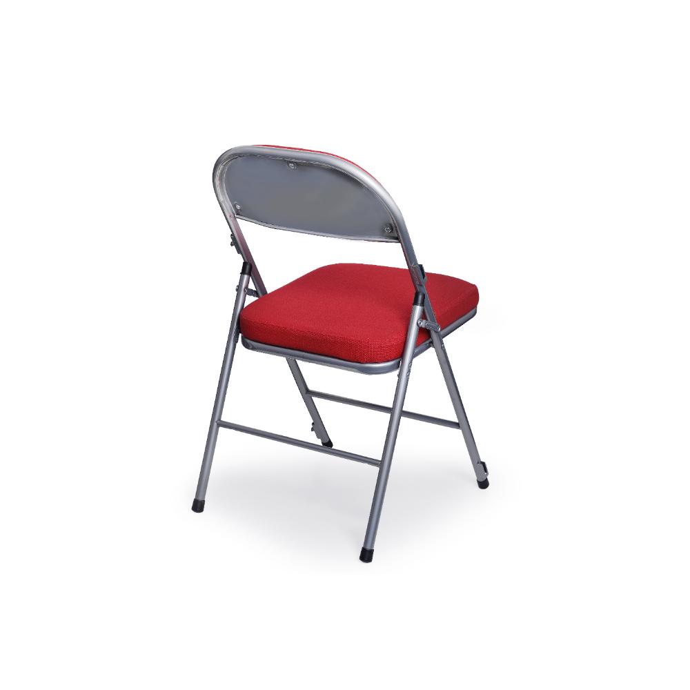 Comfort Deluxe Metal Folding Chair With Padded Seat & Back