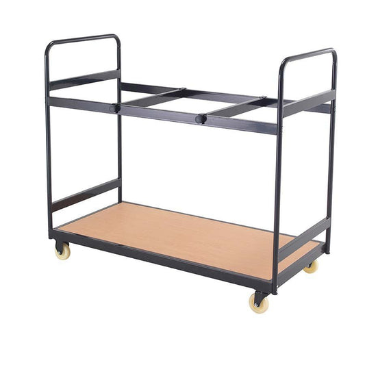 Folding Exam Desk Trolley Black 20