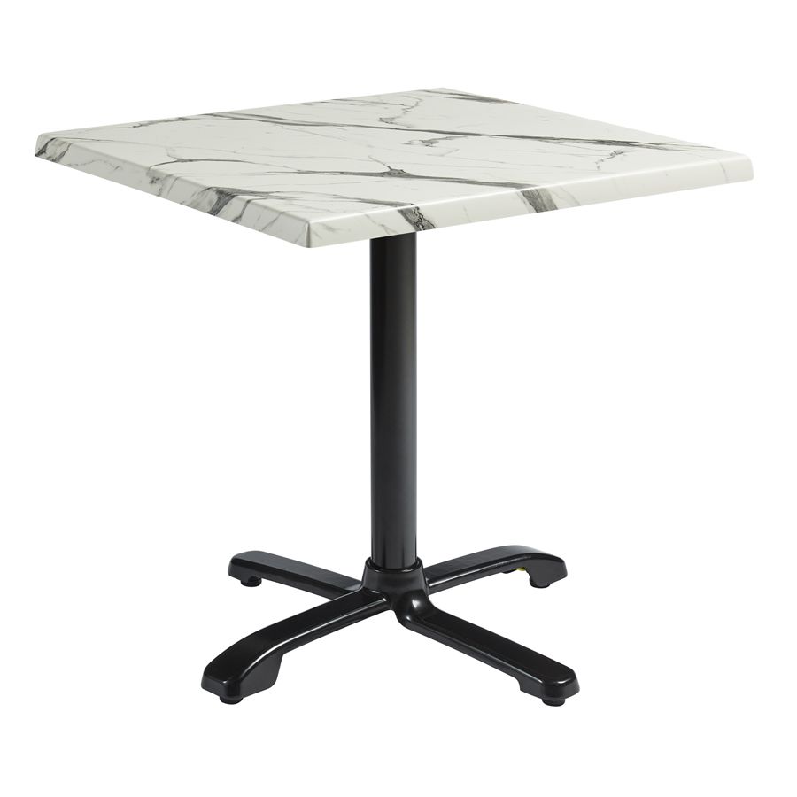 Enduratop Dining Table Flip Top Square with Auto-Adjust for uneven floors