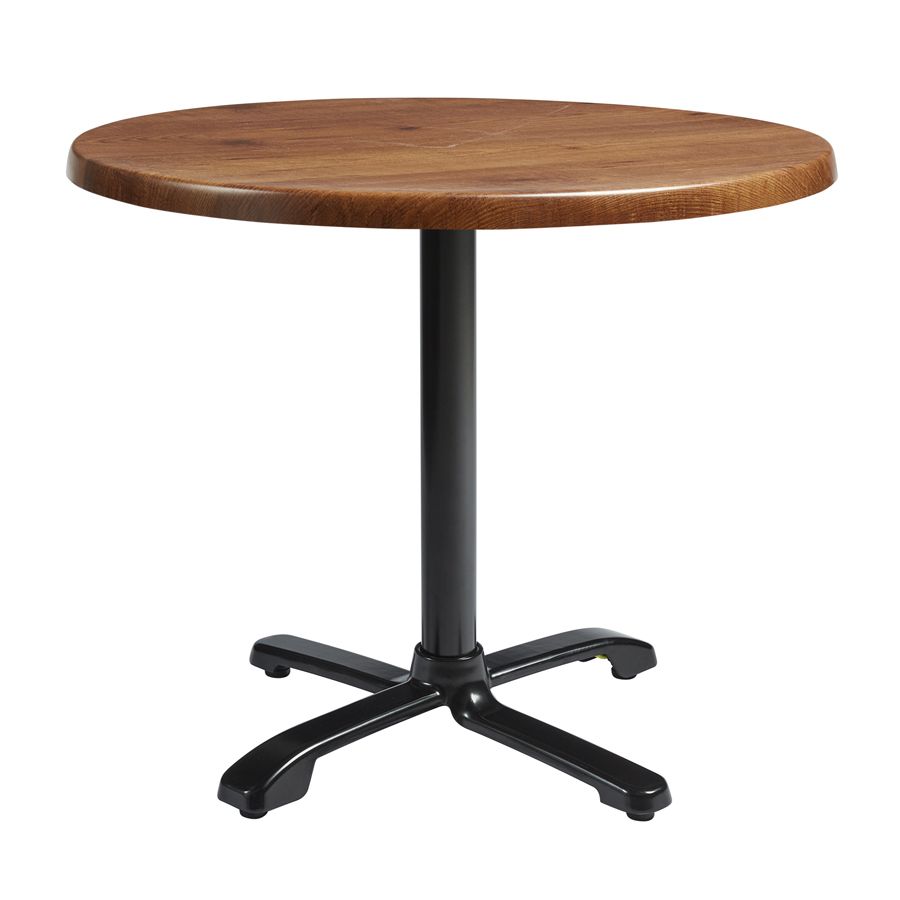 Enduratop Dining Table Flip Top Circular with Auto-Adjust for uneven floors