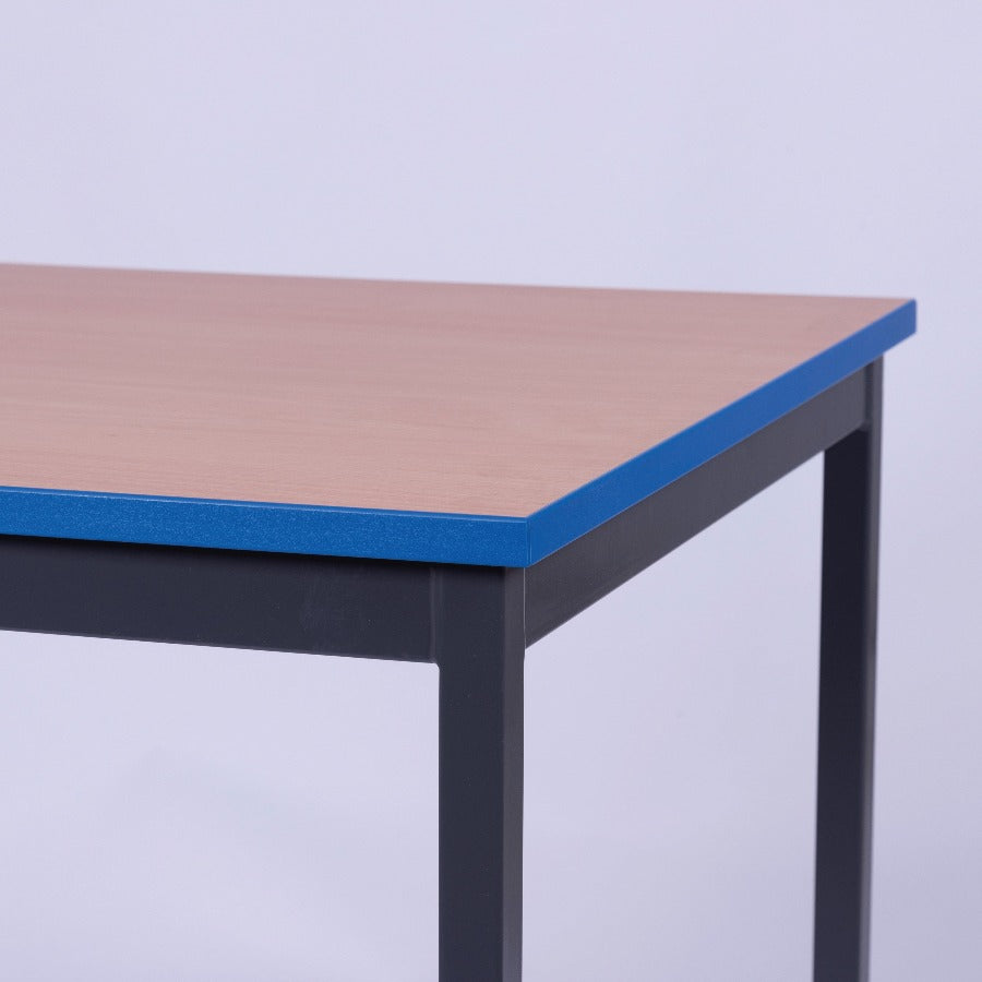 Morleys Fully Welded Classroom Table 1100x550 Rectangle ABS Edge