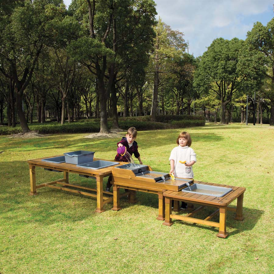 Outdoor Play Double Messy Table