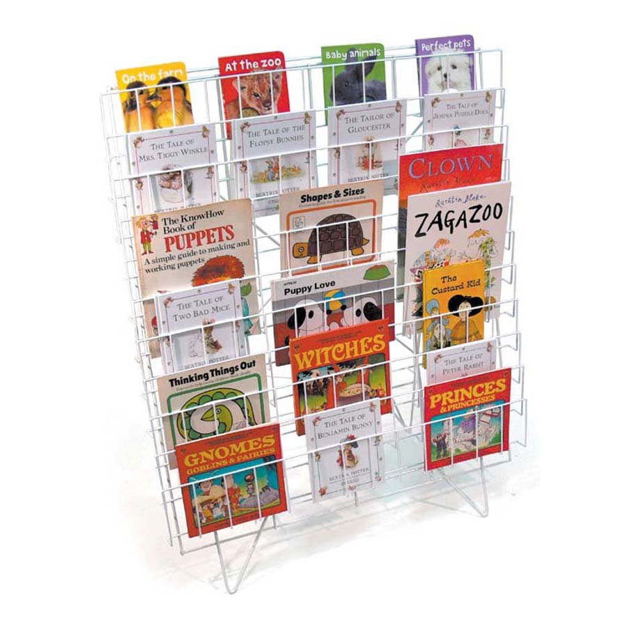 Single Floor Standing Book Rack