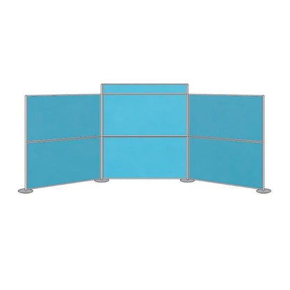 Mighty Board Display System 6 Panel cyan