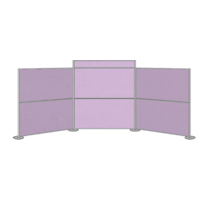 Mighty Board Display System 6 Panel lilac