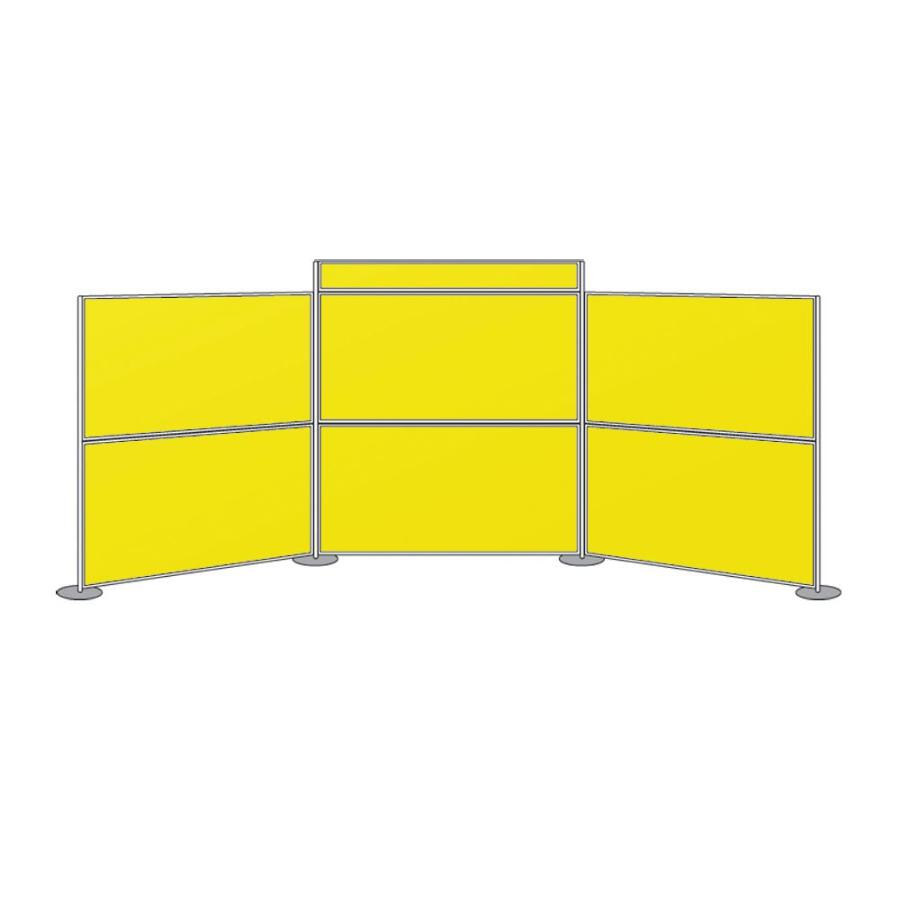 Mighty Board Display System 6 Panel yellow