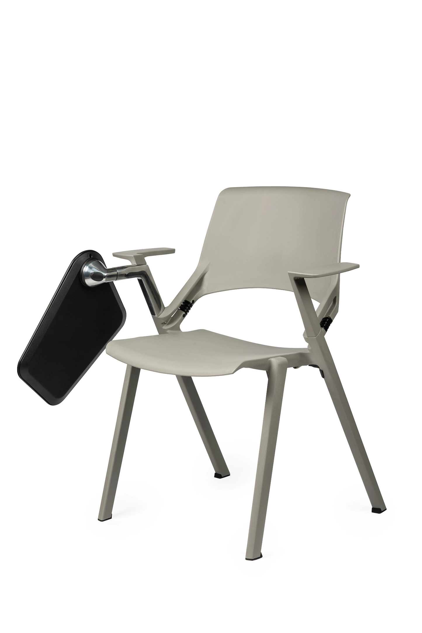 Myke Stacking Chair With Arms & Tablet