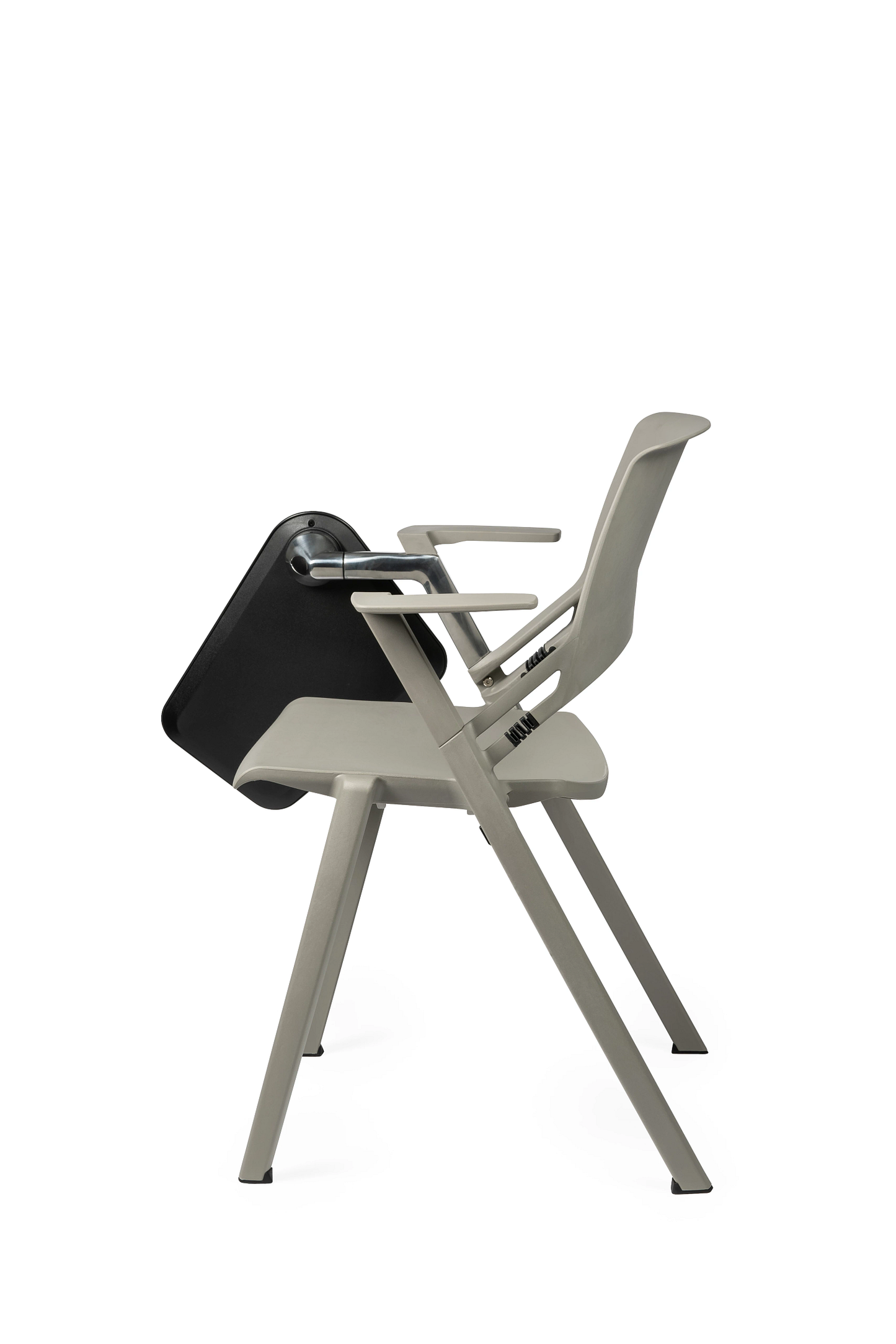 Myke Stacking Chair With Arms & Tablet