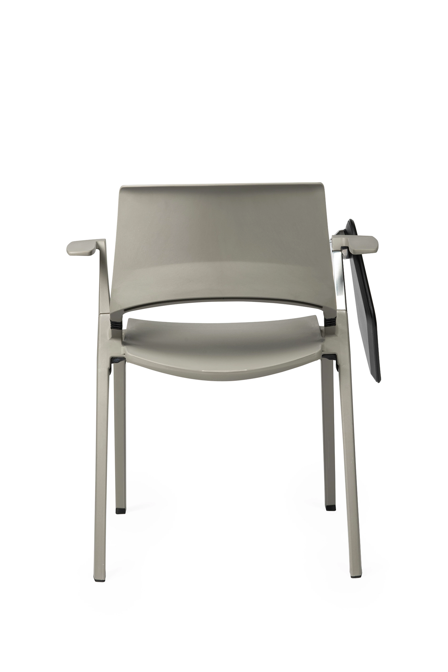 Myke Stacking Chair With Arms & Tablet