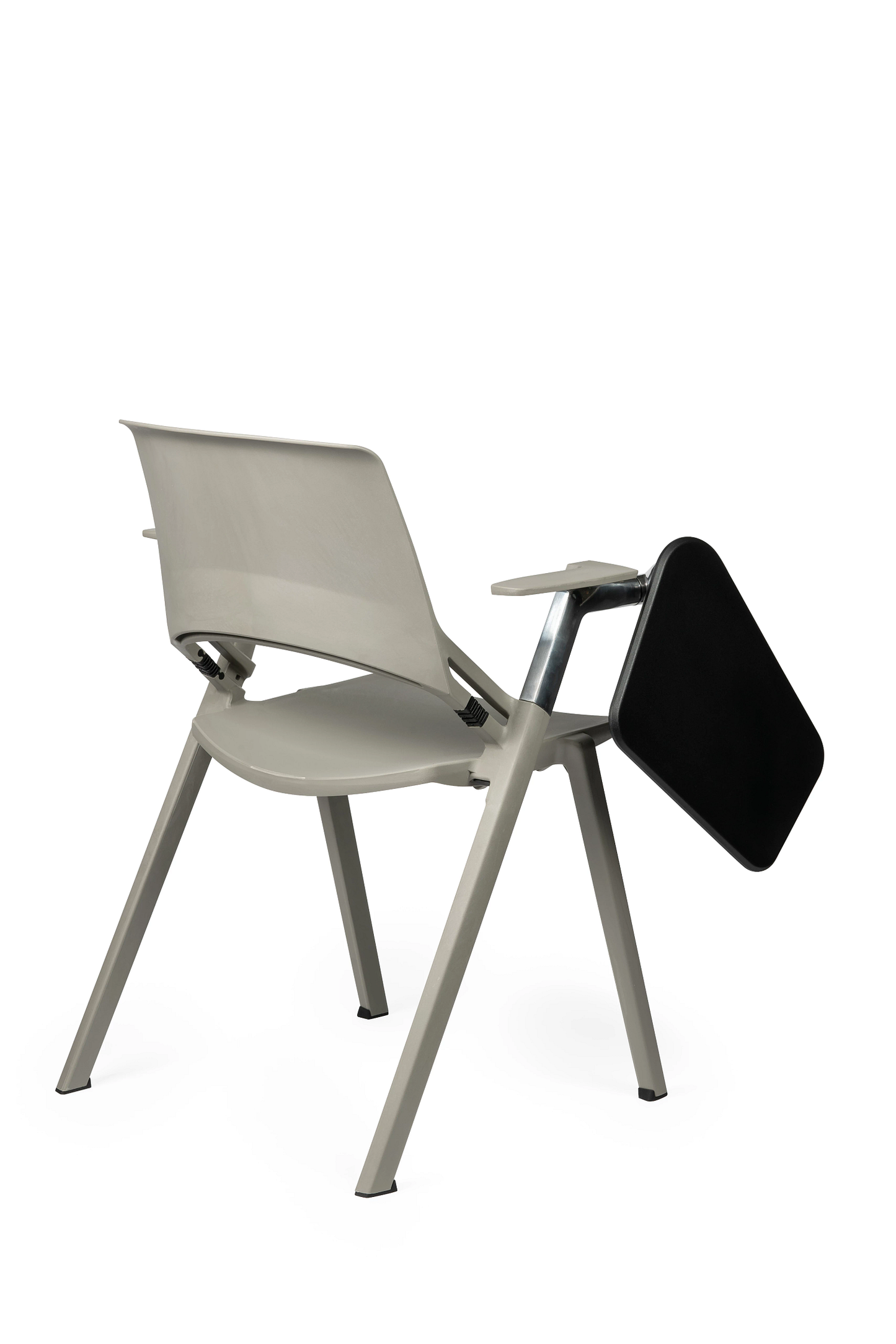 Myke Stacking Chair With Arms & Tablet