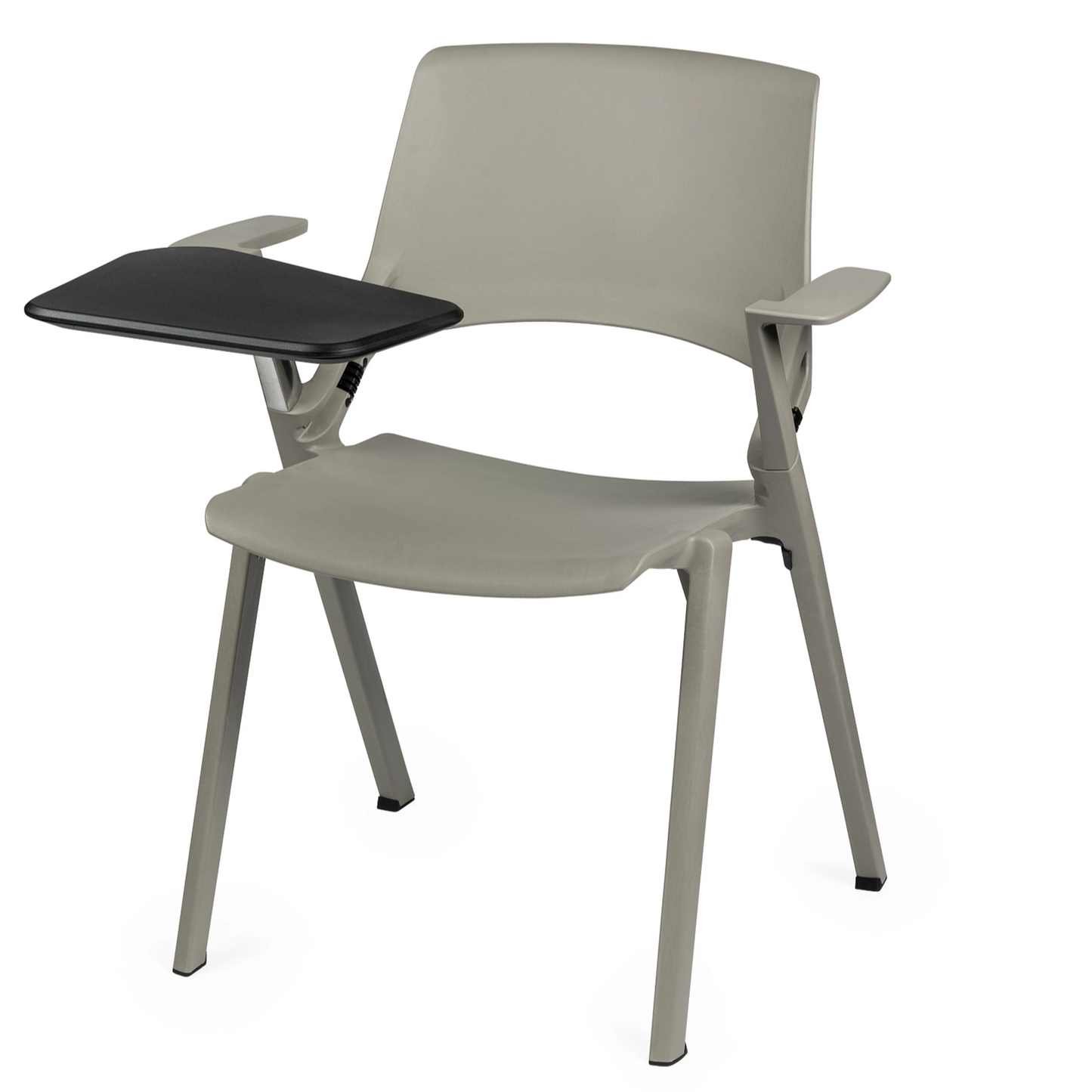 Myke Stacking Chair With Arms & Tablet