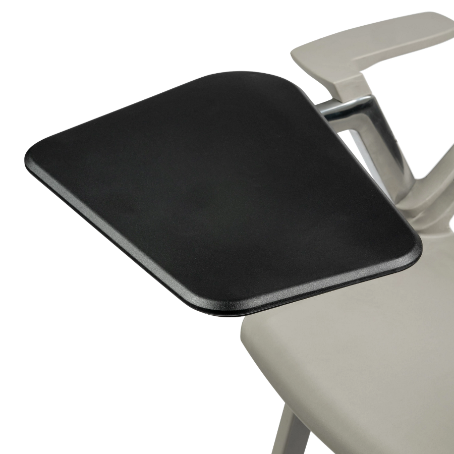 Myke Stacking Chair With Arms & Tablet