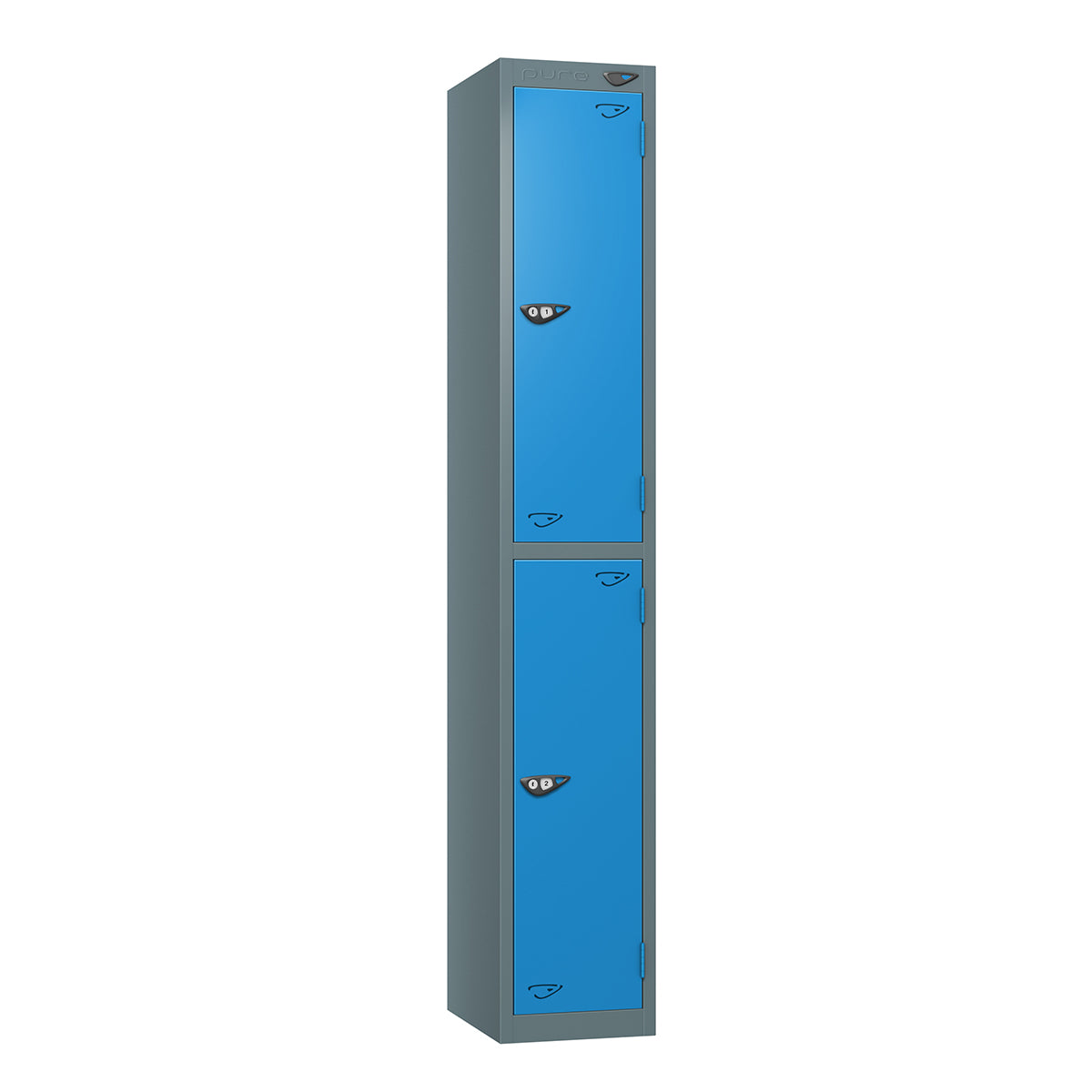 Pure Prime 2 Door Locker H1800xW380xD450mm