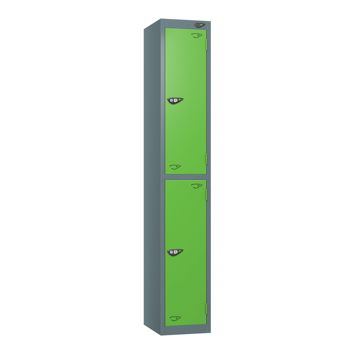 Pure Prime 2 Door Locker H1800xW380xD450mm