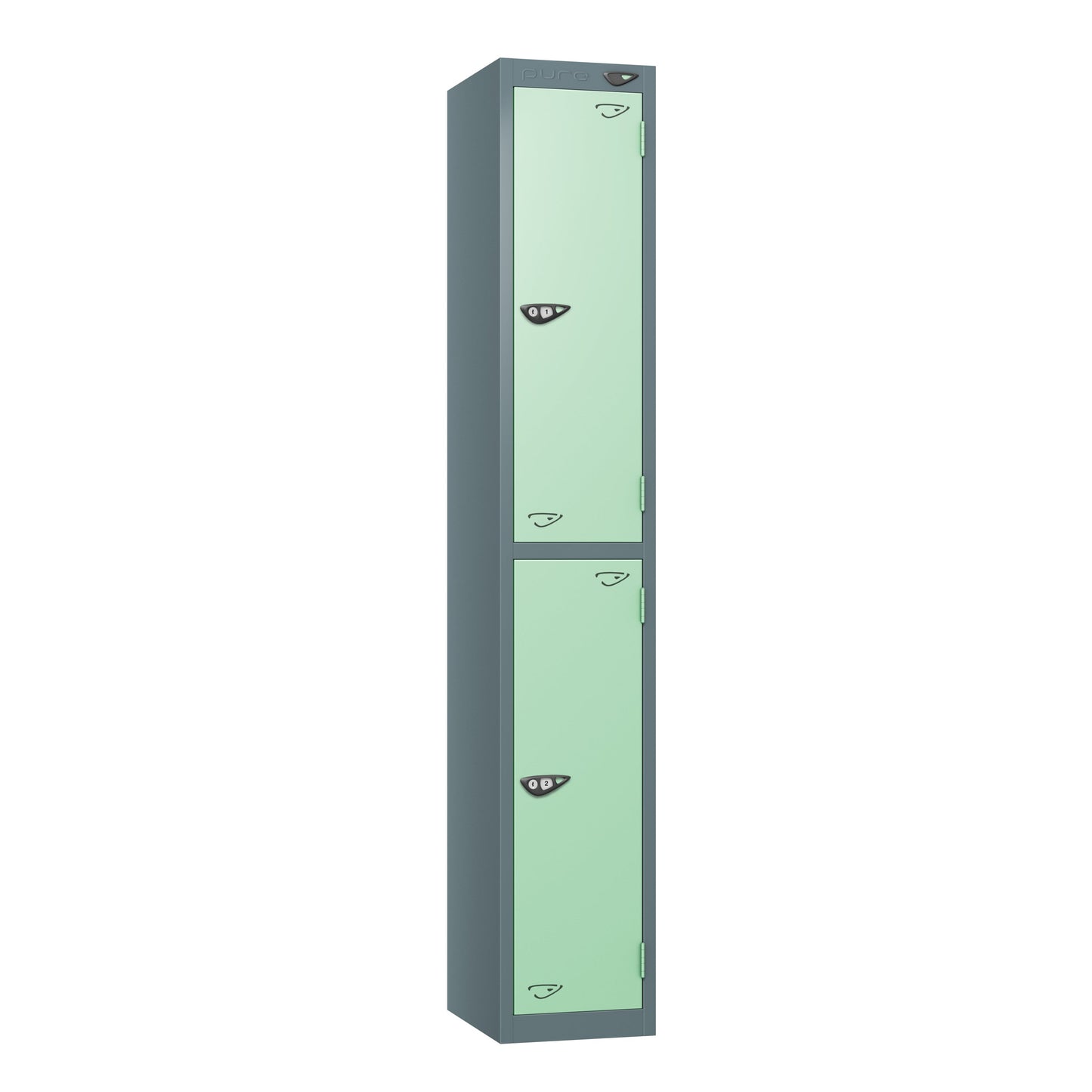 Pure Prime 2 Door Locker H1800xW380xD450mm