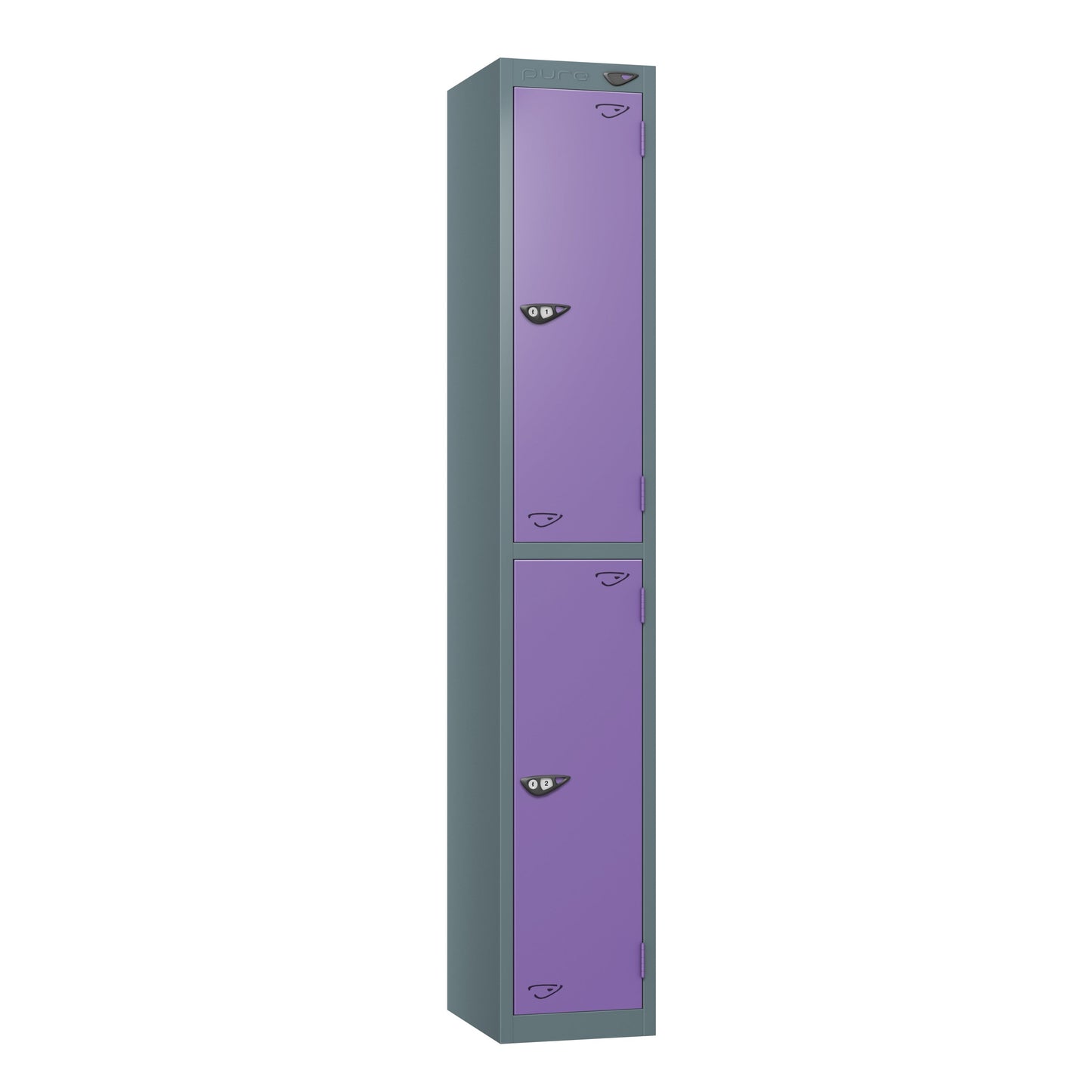 Pure Prime 2 Door Locker H1800xW380xD450mm