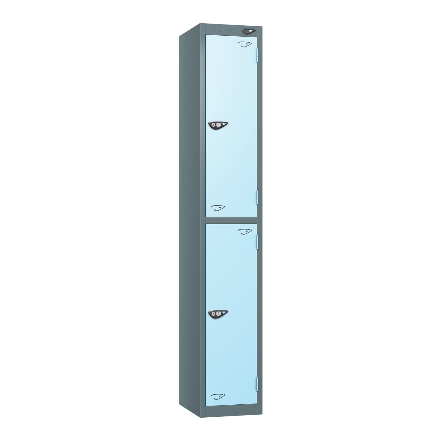 Pure Prime 2 Door Locker H1800xW380xD450mm