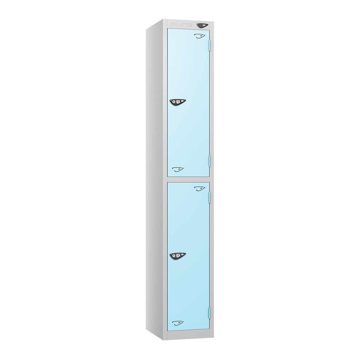 Pure Prime 2 Door Locker H1800xW380xD450mm