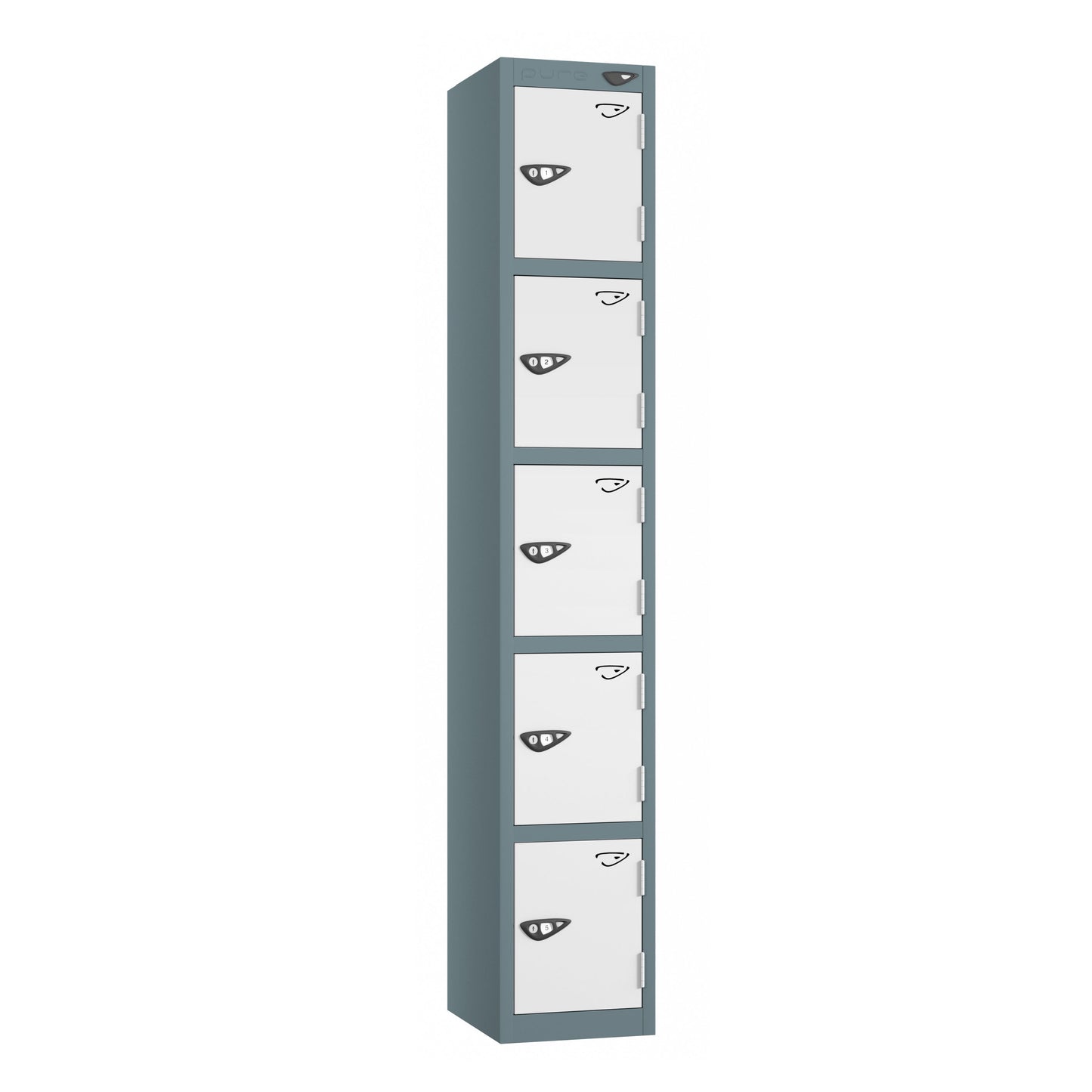 Pure Prime 5 Door Locker H1800xW380xD450mm