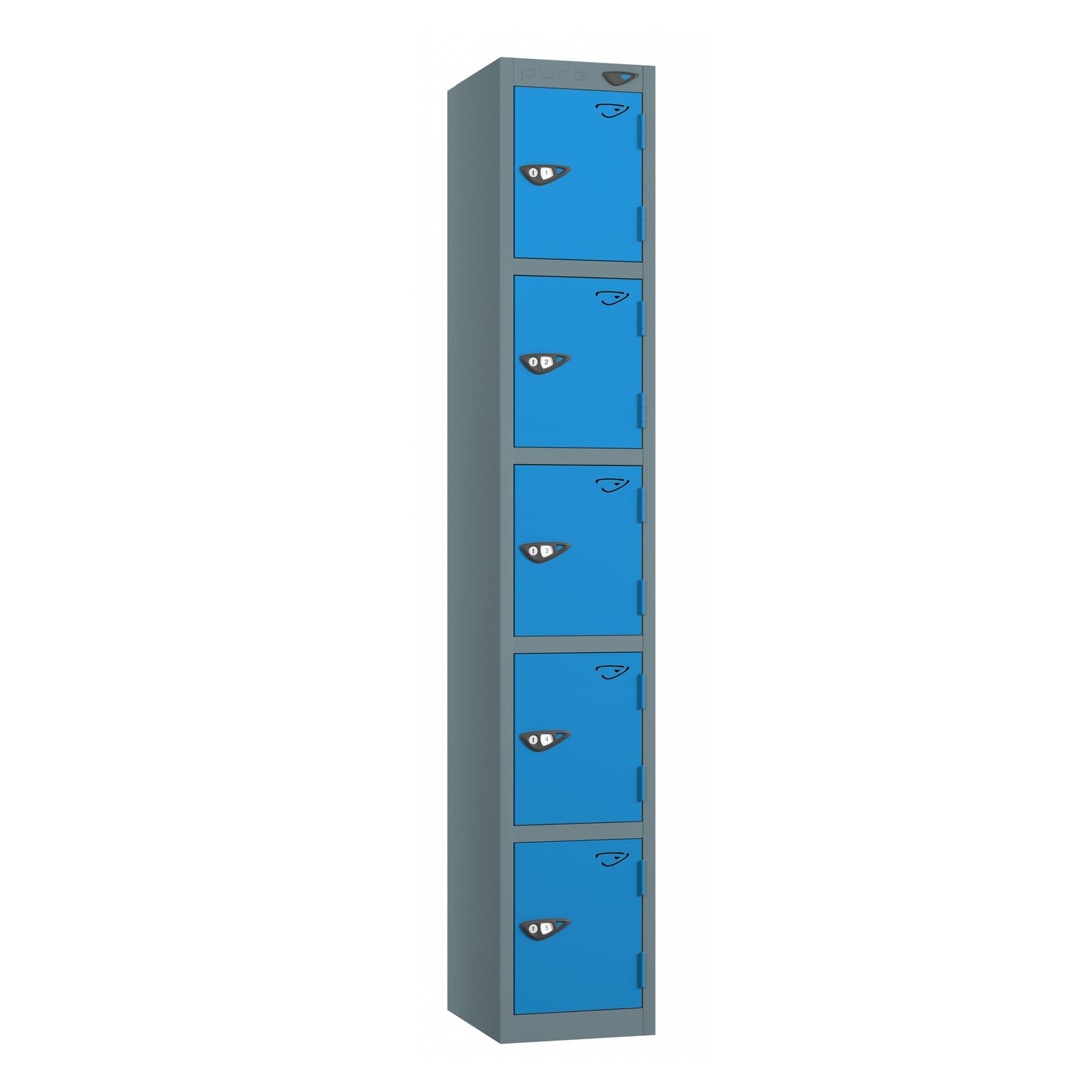 Pure Prime 5 Door Locker H1800xW380xD450mm