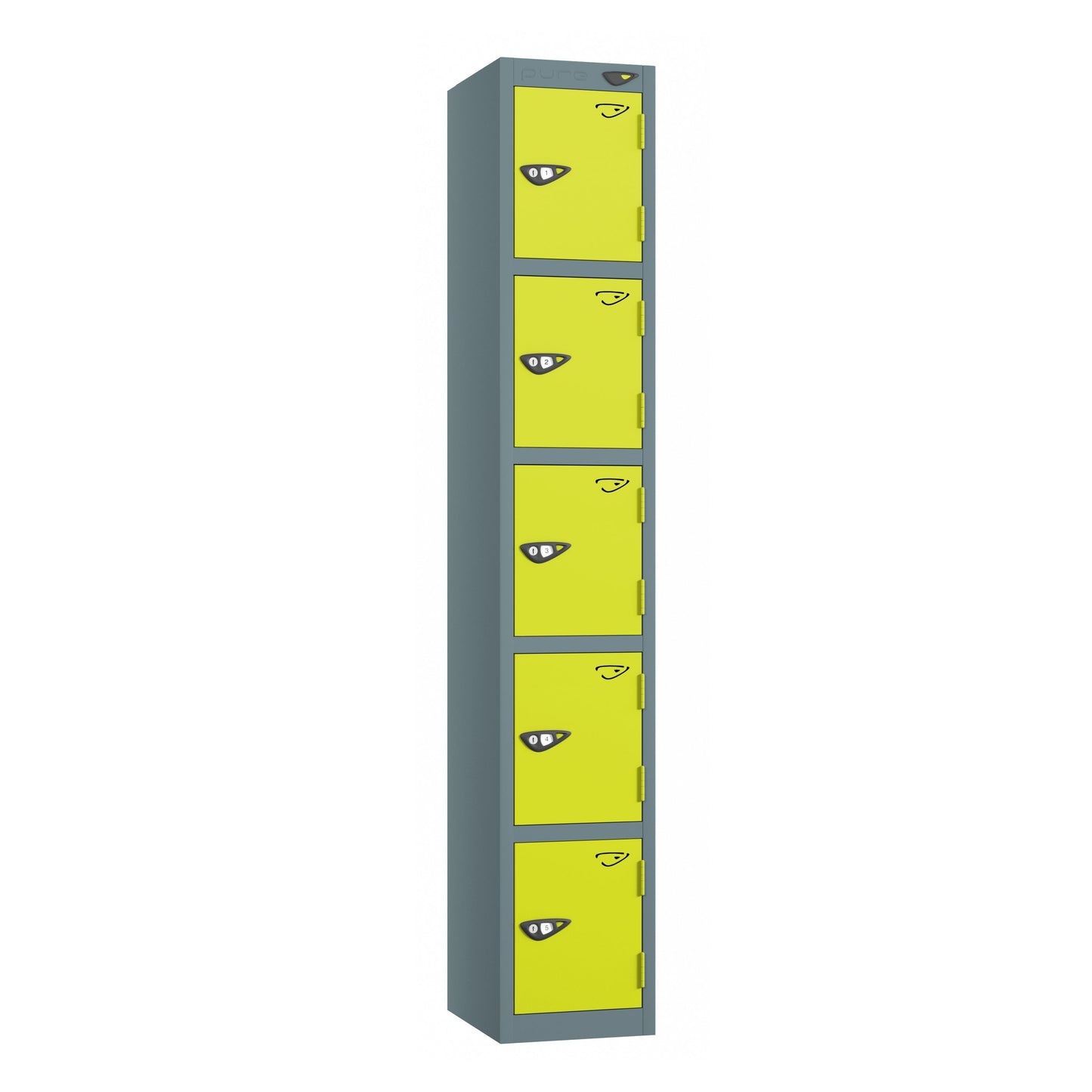 Pure Prime 5 Door Locker H1800xW380xD450mm