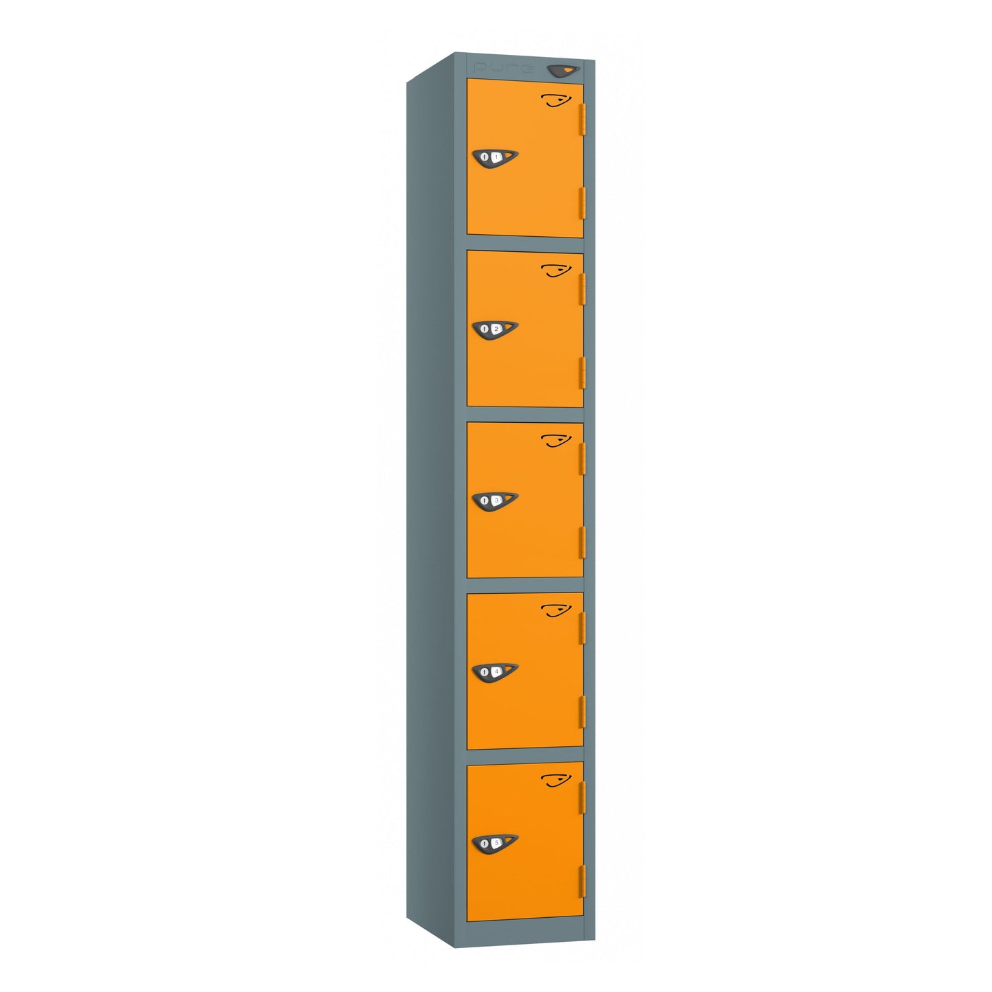 Pure Prime 5 Door Locker H1800xW380xD450mm