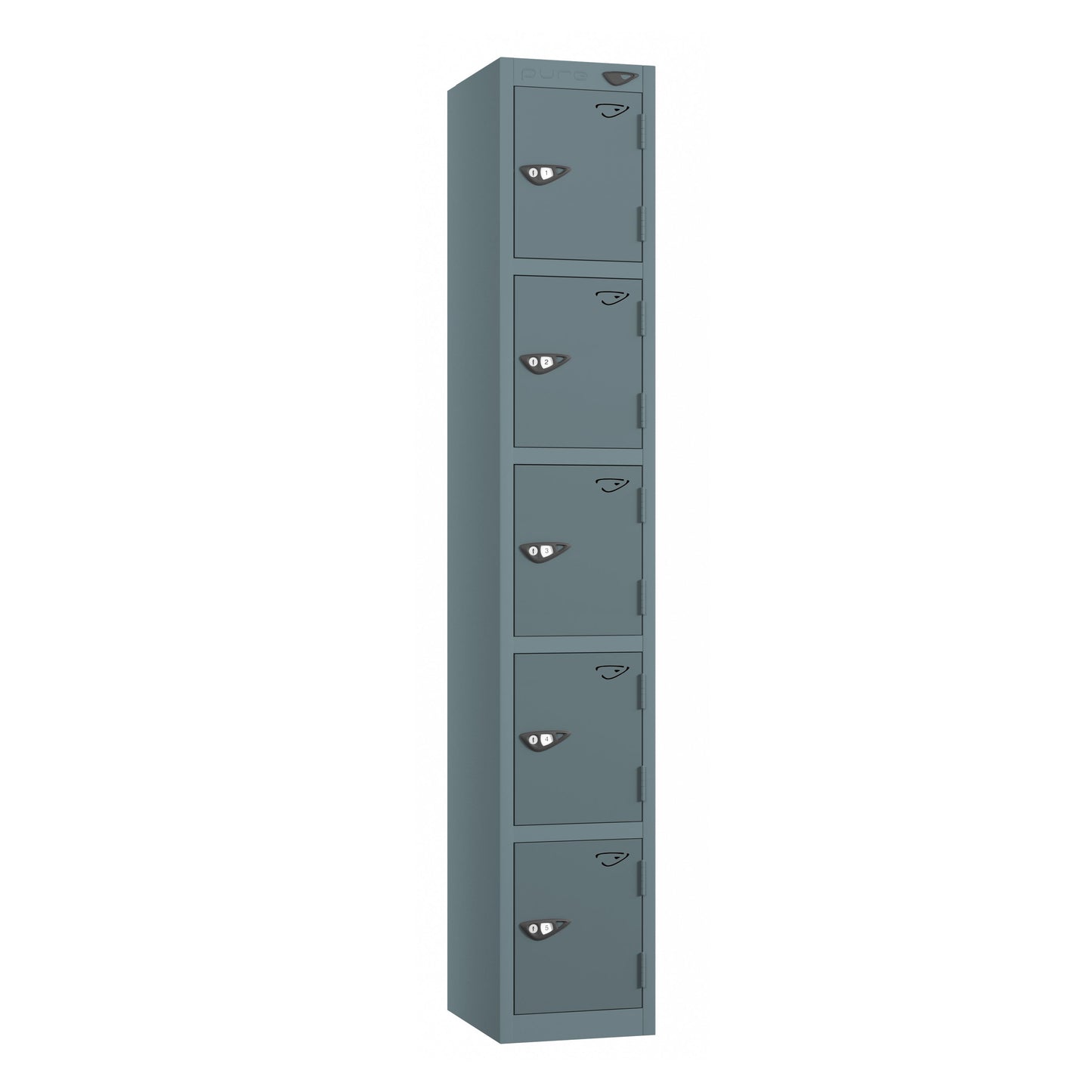 Pure Prime 5 Door Locker H1800xW380xD450mm