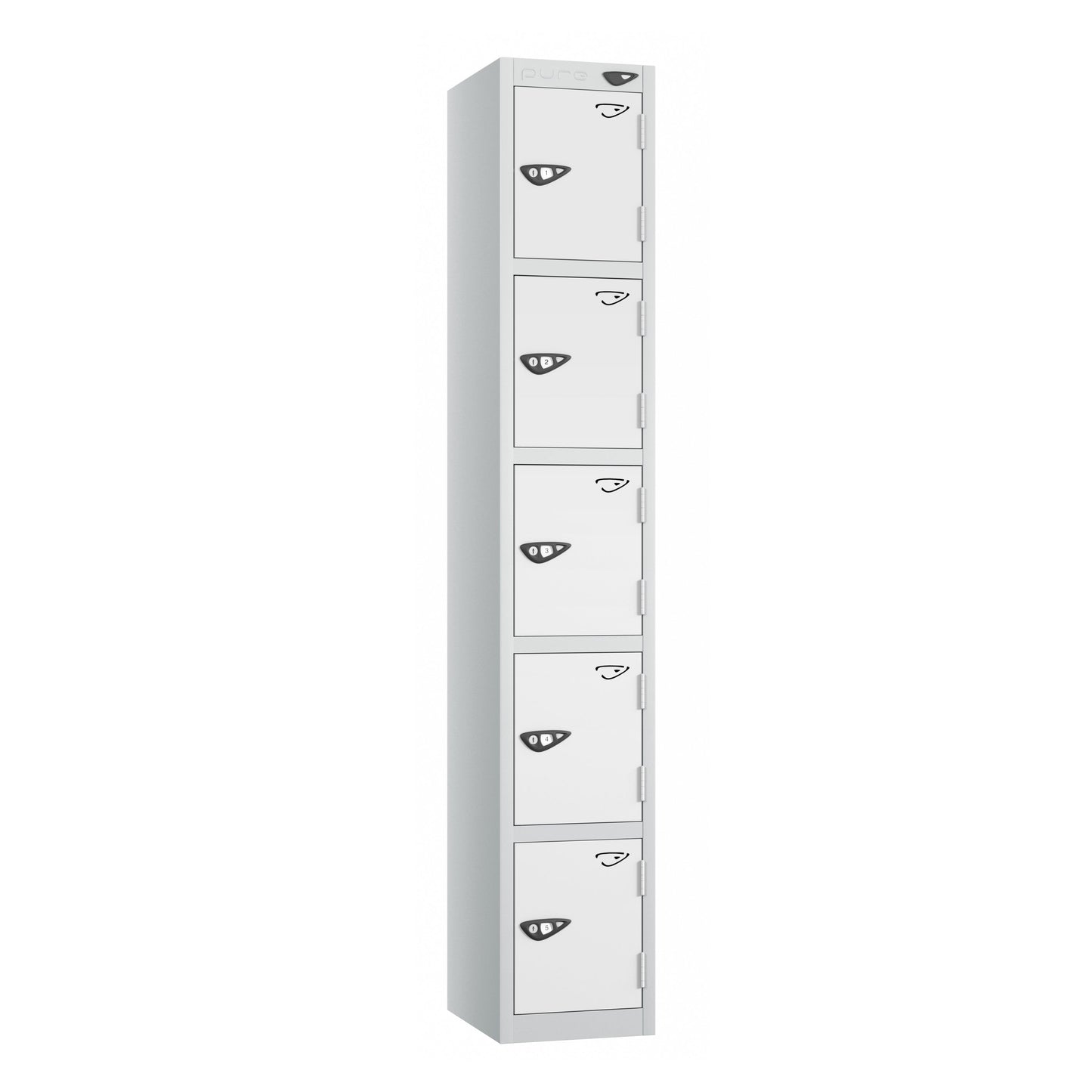 Pure Prime 5 Door Locker H1800xW380xD450mm