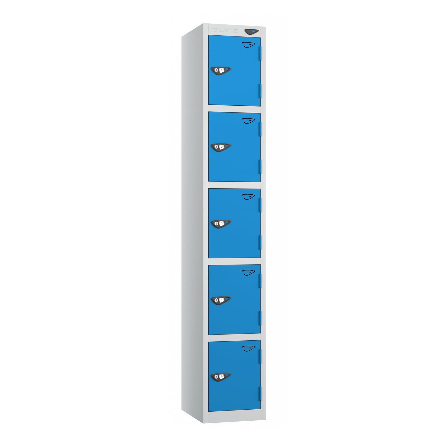 Pure Prime 5 Door Locker H1800xW380xD450mm