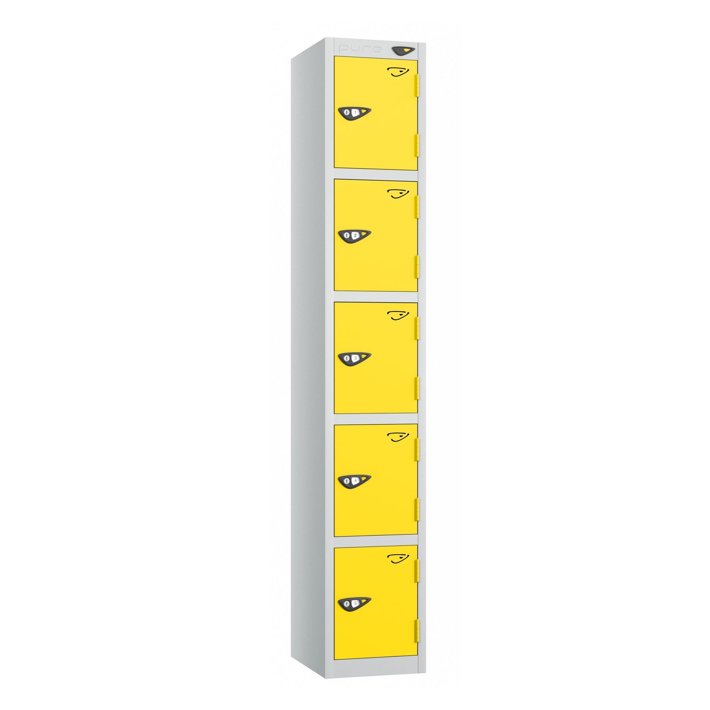 Pure Prime 5 Door Locker H1800xW380xD450mm