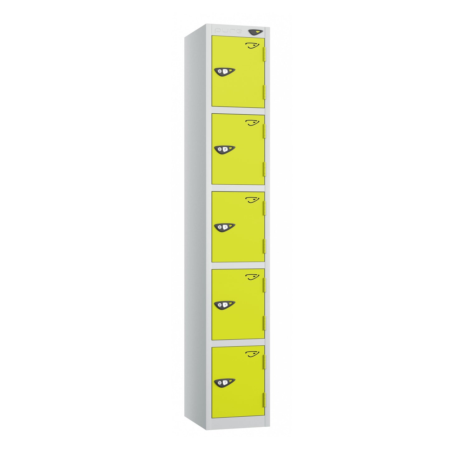 Pure Prime 5 Door Locker H1800xW380xD450mm