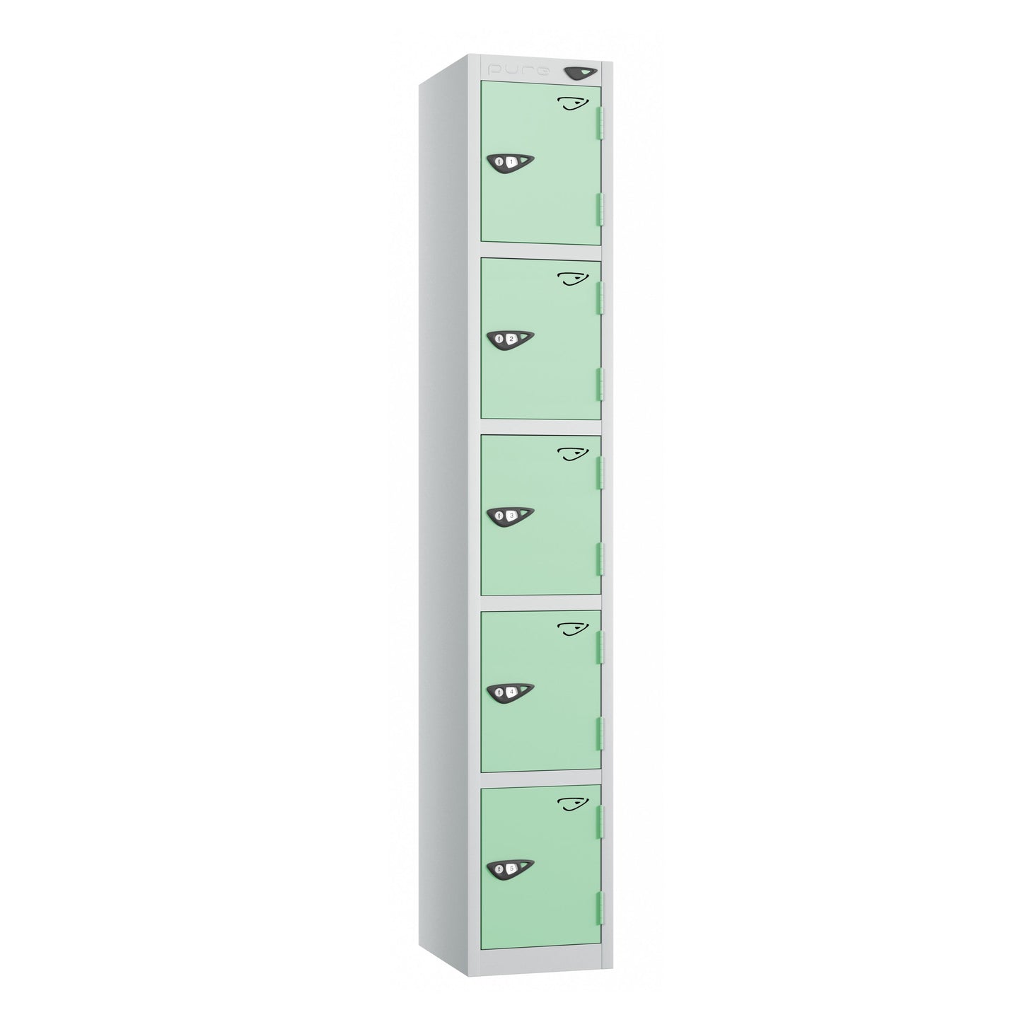 Pure Prime 5 Door Locker H1800xW380xD450mm