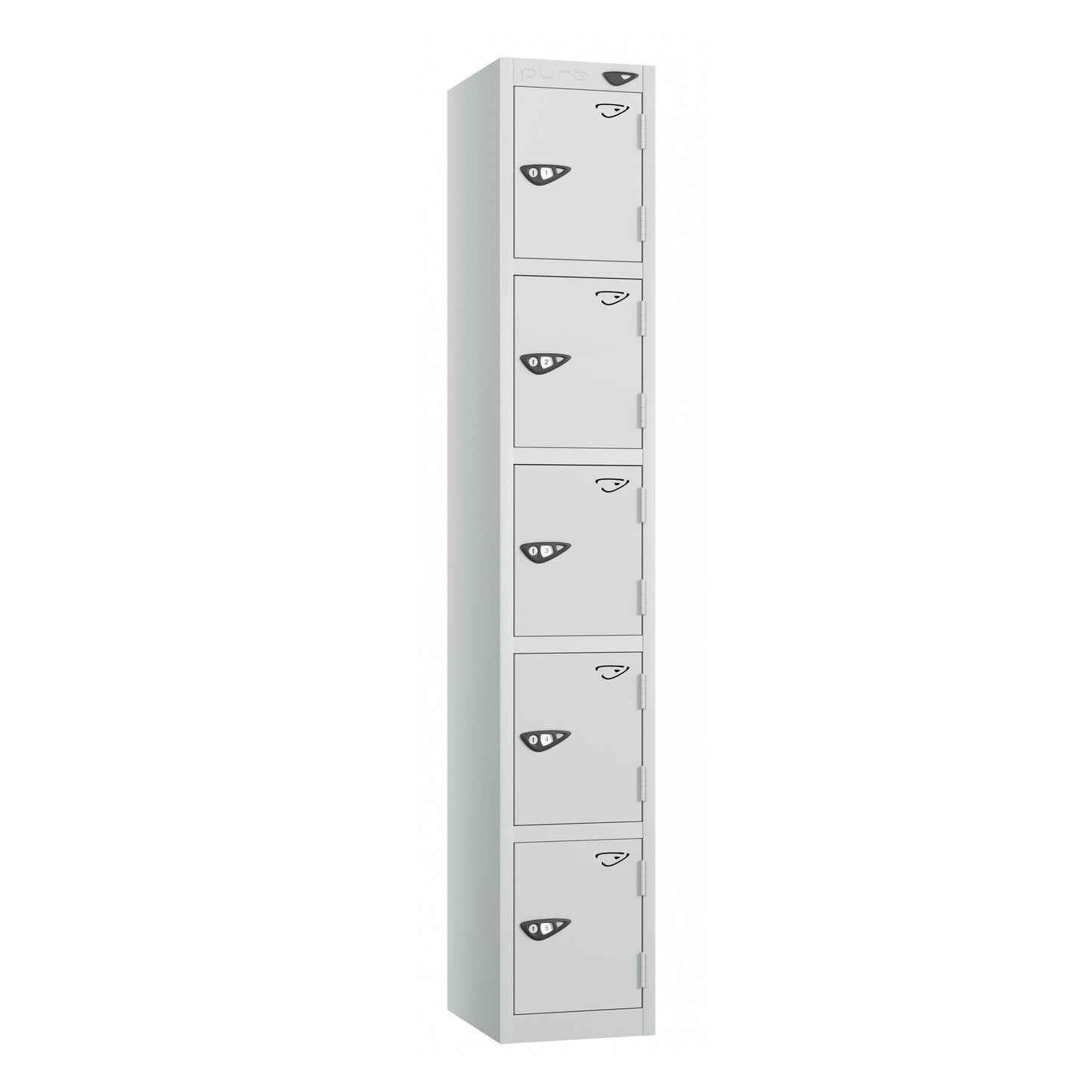 Pure Prime 5 Door Locker H1800xW380xD450mm