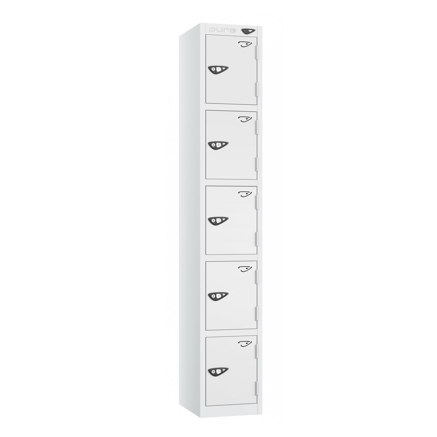 Pure Prime 5 Door Locker H1800xW380xD450mm