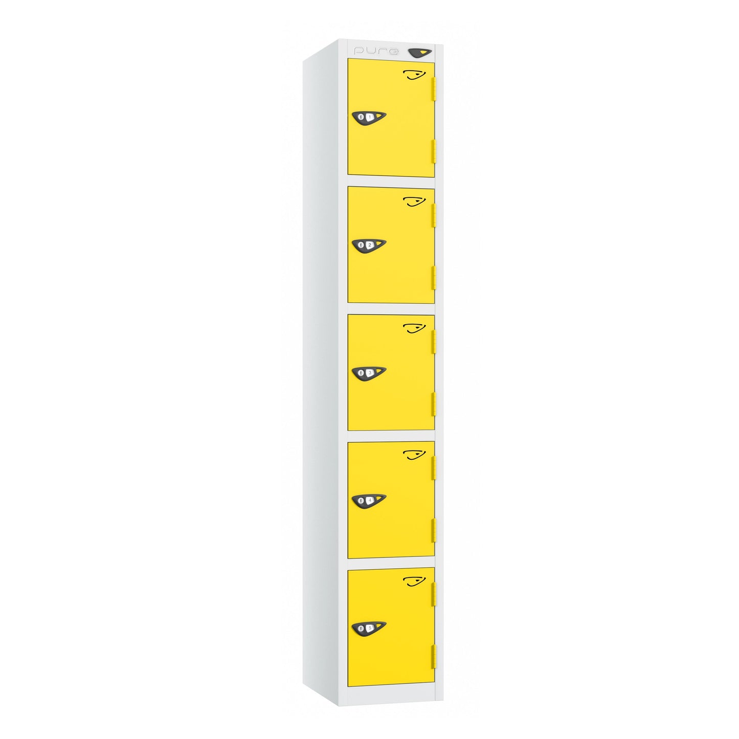 Pure Prime 5 Door Locker H1800xW380xD450mm