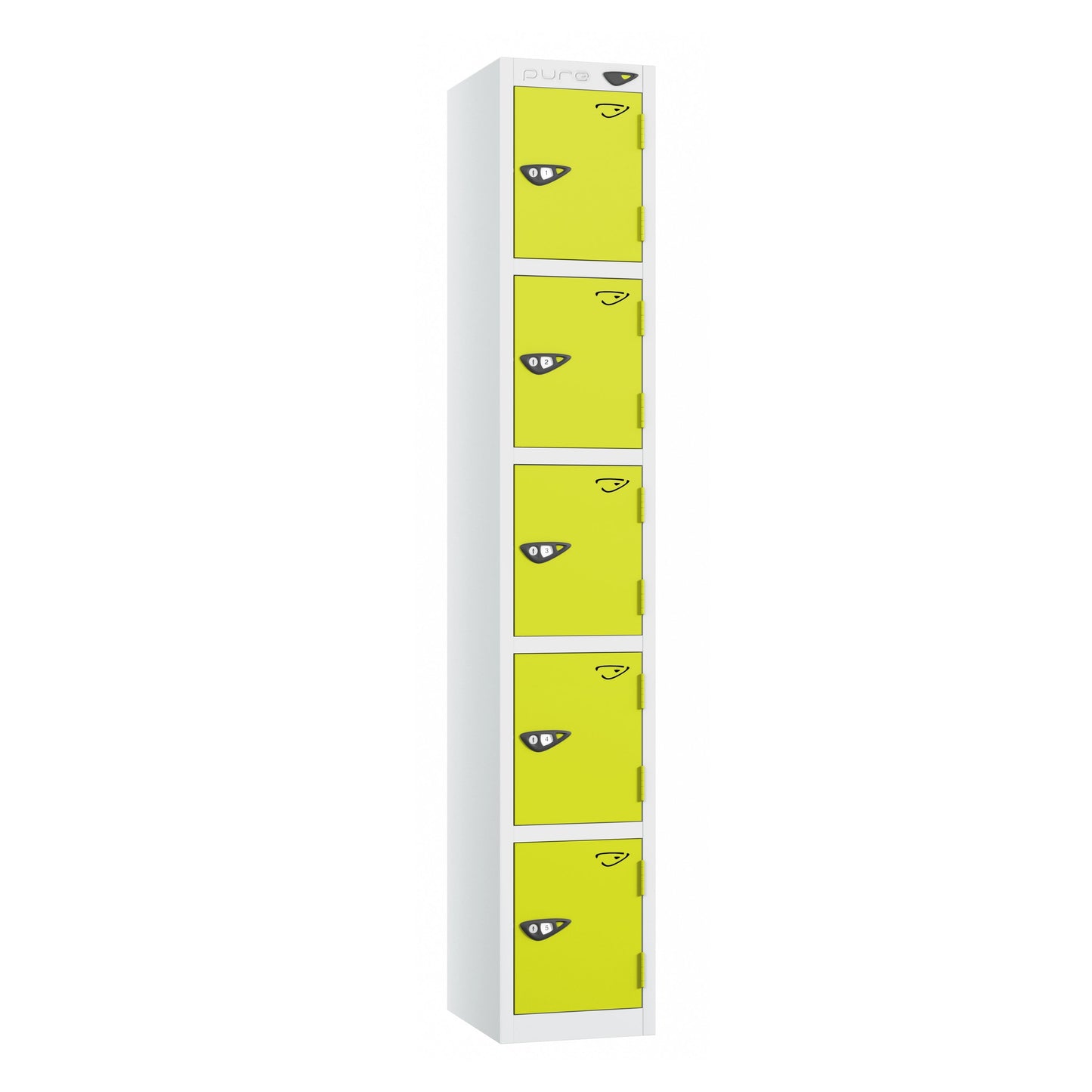 Pure Prime 5 Door Locker H1800xW380xD450mm