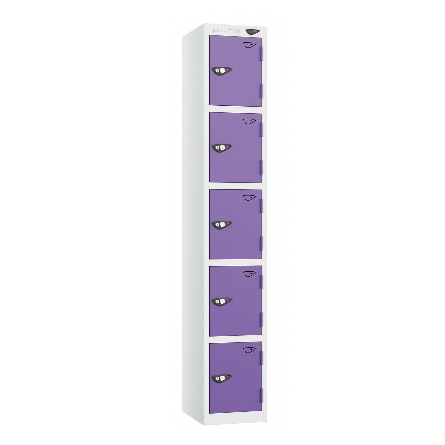 Pure Prime 5 Door Locker H1800xW380xD450mm